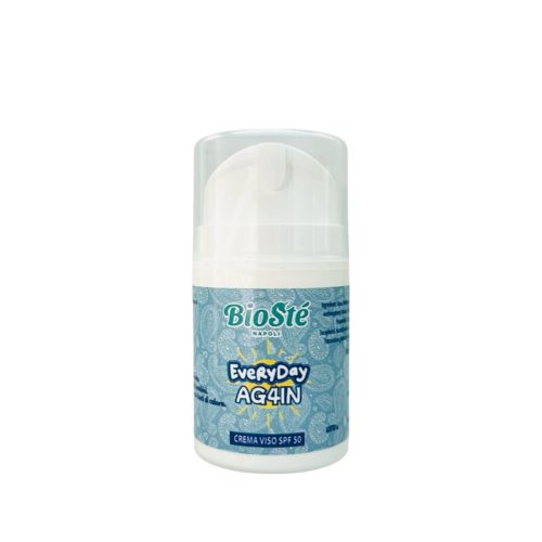 Biostè - crema viso solare "Everyday e Ag4in" SPF 50